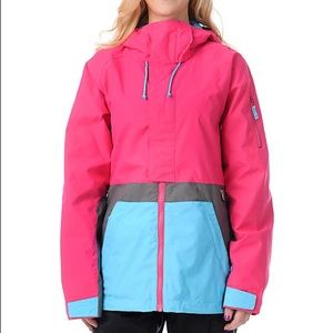 Burton Tula Hot Streak Pink 10K Snowboard Jacket